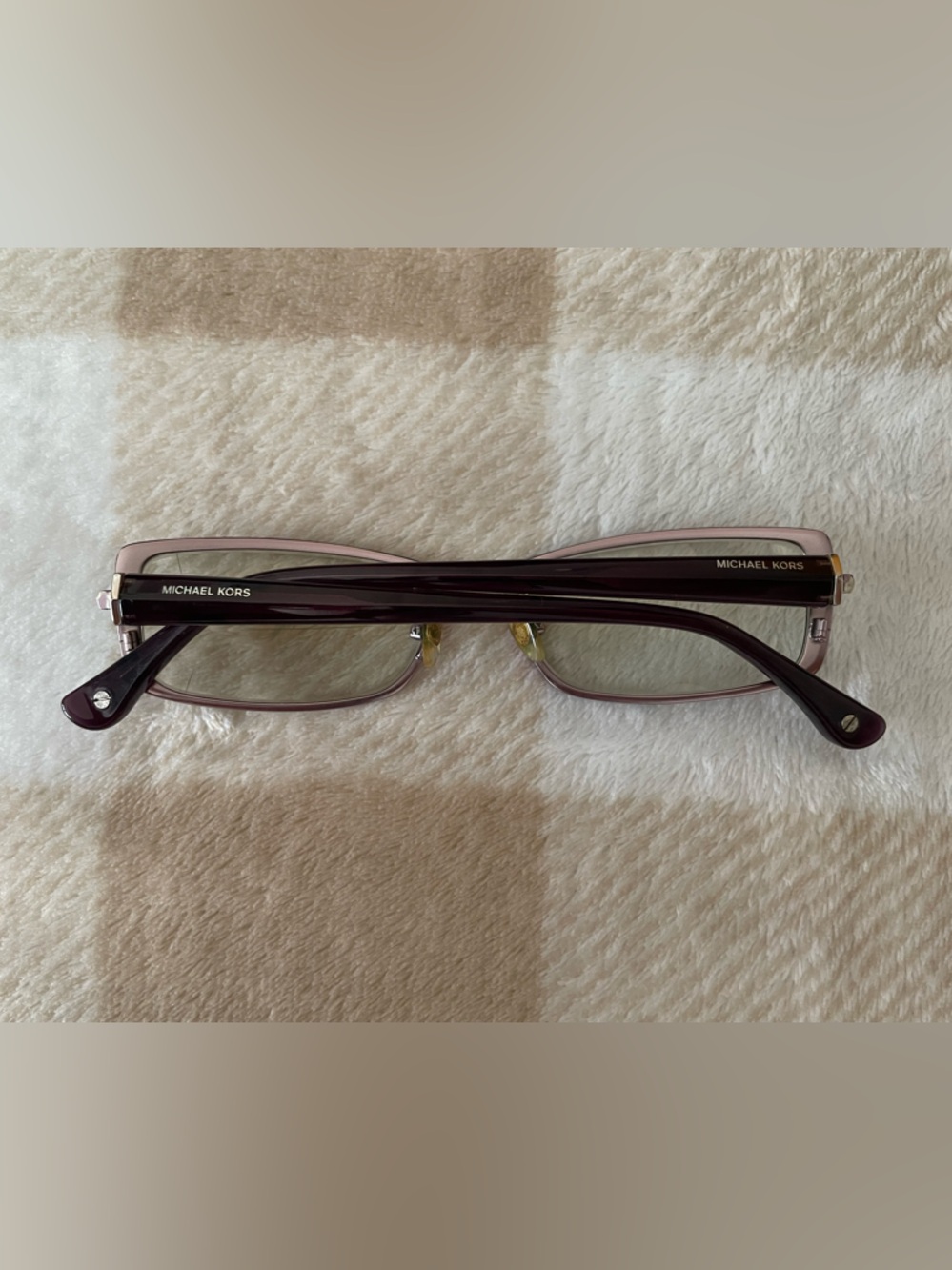 Michael Kors Purple Rectangular Women’s Eyeglass … - image 2